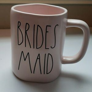 NEW Rae Dunn Pink Bridesmaid Wedding Party Mug